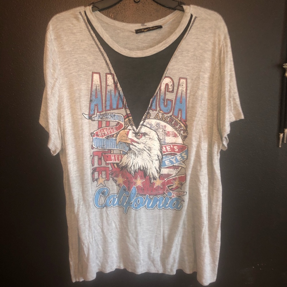 Mesh Cutout Tee